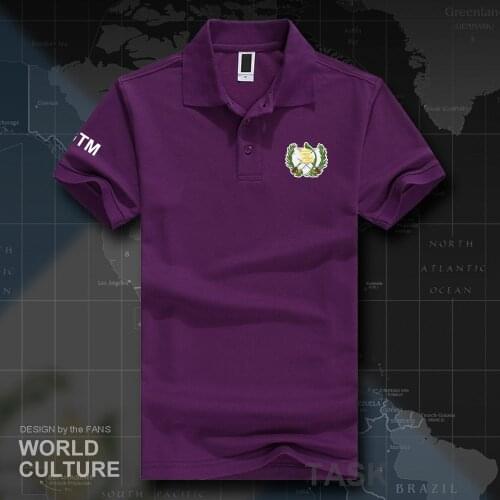 Republic of Guatemala Guatemalan polo shirts men short sleeve white brands printed for country 2018 nation team GTM casual 20