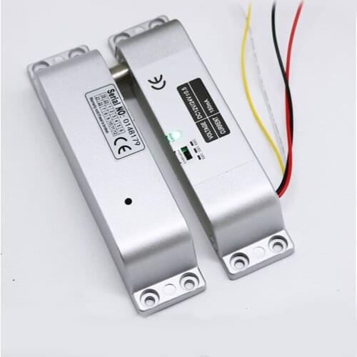 DC12V 1000KG Electric Drop Door Lock Magnetic Induction Gate Entry Access Control Magnetic Gate Lock 0s/3s/6s delay Function