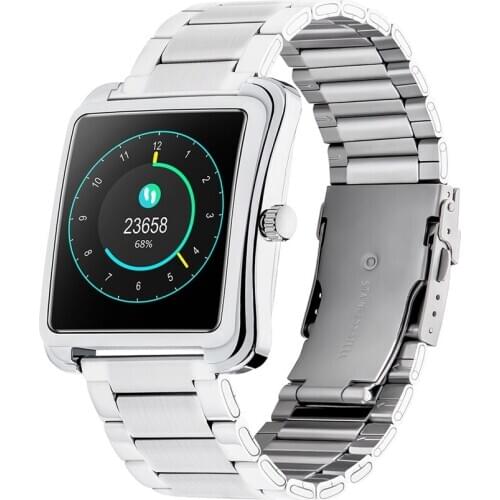 V60S Smart Watch Men Business Style Waterproof Smart Bracelet Blood Pressure Heart Rate Monitor Smart Band iOS Android Watch