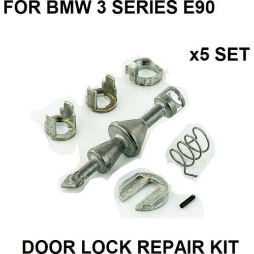 X5 SET DOOR LOCK CYLINDER REPAIR KIT FRONT LEFT / RIGHT FOR BMW 3 SERIES E90 2006-2013