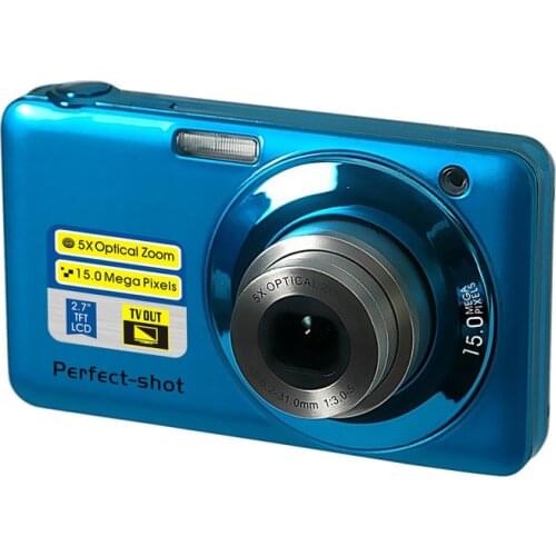 Stocked Brand new digital camera with optical zoom and color display