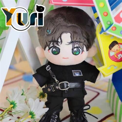Yuri Plush Doll Body Limit Xiao Zhan Wang Yibo Idol Star BL Toy Stuffed Clothes Soft Cosplay Cute Fan Kids Child Xmas Gift C GG