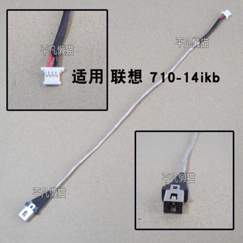 DC Power Jack with cable For Lenovo YOGA 710-14IKB 710-14ISK 710-15IKB 710-15ISK laptop DC-IN Flex Cable