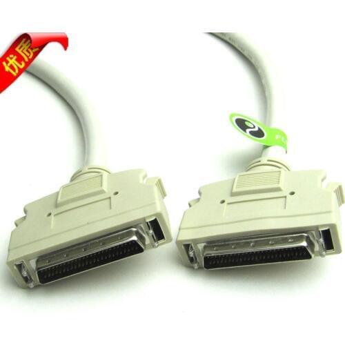 SCSI Cable HPDB50 To HPDB50 M/M Date Cable HPDB50 Pin DB50 M/M SCSI Line High Quality Free Shipping