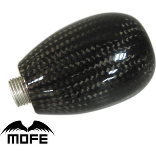 SPECIAL OFFER Carbon Fiber Car Shift Gear Knob For Black M12*8mm, M12*10mm, M12*12mm