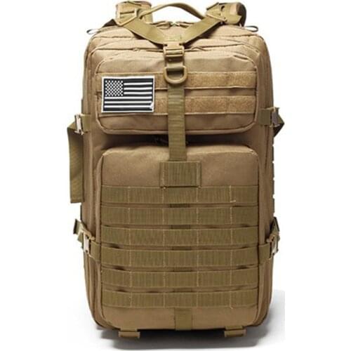 Military Tactical Army Backpack 50 Liters Large Capacity 3P Backpack Hiking Camping Hunting Backpack