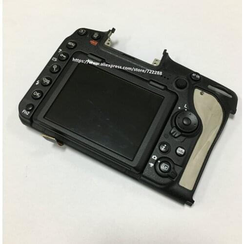 Repair Parts For Nikon D850 Rear Case Back Cover Ass'y With LCD Display Screen Unit and Hinge Flex Cable