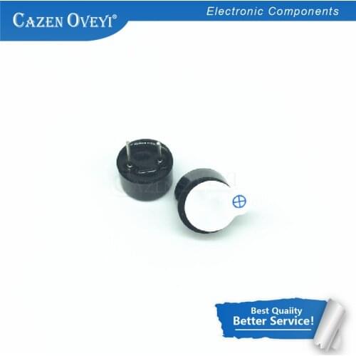 10pcs/lot 5v Active Buzzer Magnetic Long Continous Beep Tone 12*9.5mm