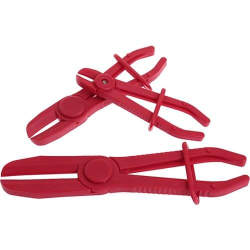 3Pcs Nylon Hose Clamp Tool Set Brake Fuel Water Line Clamp Plier Hands Free New