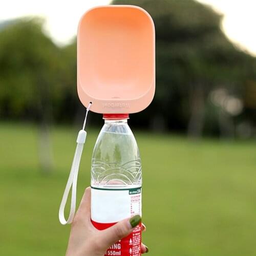 Water Bottle for Pets Dog Outdoor Travel Dog Water Bottle Portable Drinking Bottles Bowl for Dogs Cats Dispenser Feeder