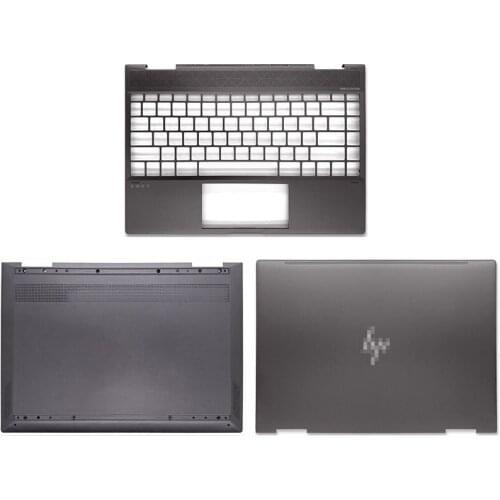 New For HP ENVY X360 13-AG TPN -W133 13-ag0007AU Series Laptop LCD Back Cover Palmrest Bottom Case Brown 609939-001 A C D Cover