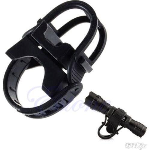 Flashlight Holder Bicycle Bike Lamp Torch Clip Mount New Drop ship HOmeful