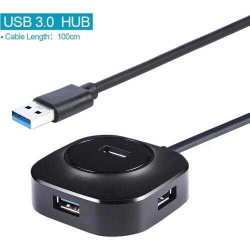 USB 3.0 HUB 2.0 Multi USB Splitter For PC Multiple USB 4 Port Expander High Speed 3 Hab Mini Micro USB3.0 Hub Card Reader