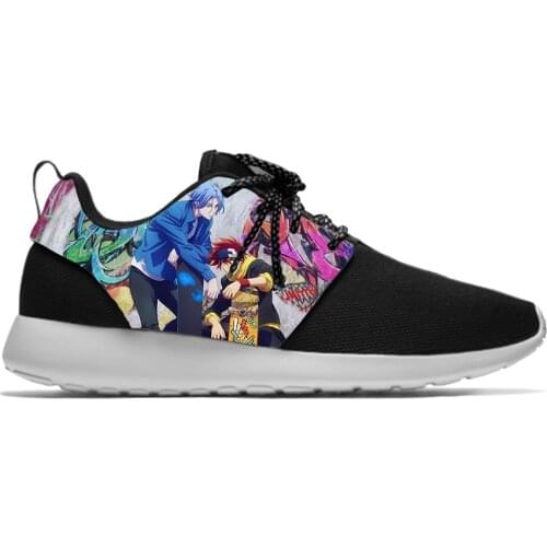 Japanese Anime Cartoon SK8 The Infinity Skateboard Sport Running Shoes Casual Breathable Lightweight 3D Print Men Women Sneakers