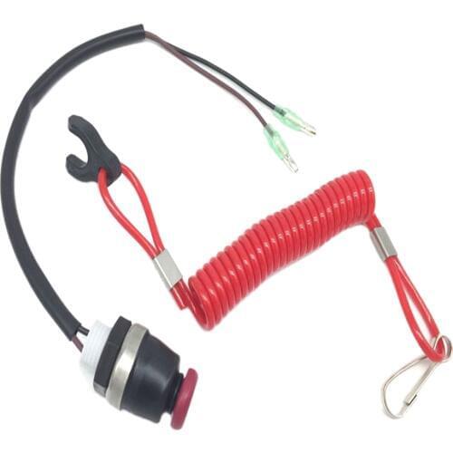 Boat Kill Stopswitch Stop Switch Tether Lanyard For Tohatsu Outboard