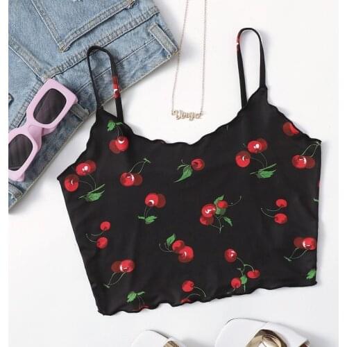 Womens Tank Tops Print Sleeveless Short Camisole Y2k Summer Fashion Casual Ladies Pullover Vest Crop Tops Ropa De Mujer