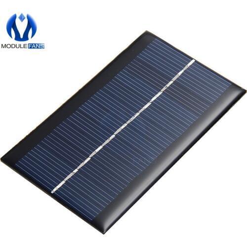 Mini 6V 1W Solar Panel Bank Solar Power Board Module Portable DIY Power For Light Battery Cell Phone Toy Chargers