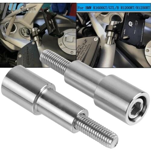 Mobile Riser Kit phone bracket extension rod For BMW K1600GT/GTL/B K1600 GTL B universal support mobile phone navigation bracket