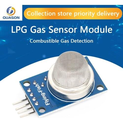 MQ-6 LPG Gas Sensor Module Liquefied Propane Iso-butane Butane Combustible Gas Detection Sensor MQ6