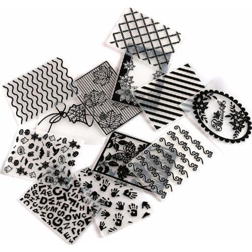 Plastic Embossing Folder DIY Scrapbooking Album Card Cutting Dies Template Craft DIY Card Decor Making Wedding Decoration
