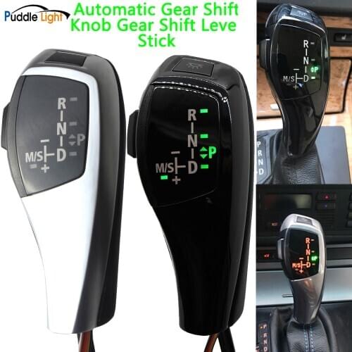 1set LED Gear Shift Knob Automatic For BMW E46 E81 E61 E39 E60 E90 E92 E82 E87 E38 E83 E86 E89 Gear Stick Gear Shift Knob