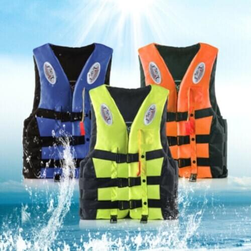 Adults/Kids Life Jacket Aid Vest Kayak Ski Buoyancy Fishing Sail Boat Watersport Scientific design Swimming Polyester Foam Life