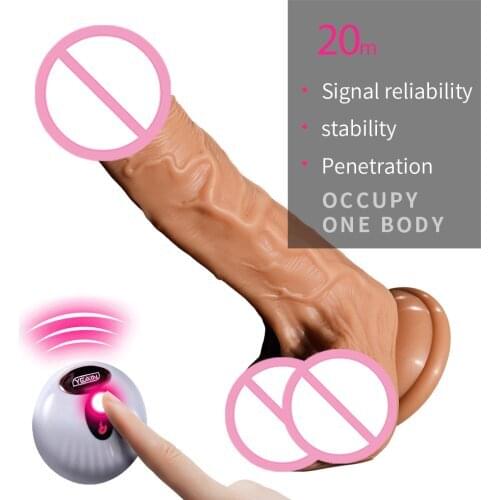 Remote Control Sex Toys Simulation Penis Swing Heating Dildo Vibrator for Women Stimulator Clitoris Sex Shop Products for Adults