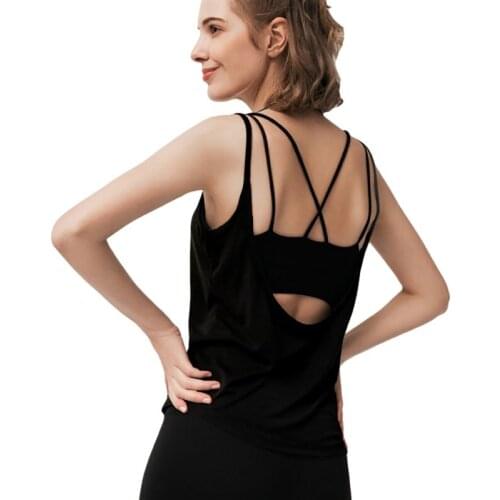 Women Sexy Yoga Vest Camisole Quick-drying Breathable Running Sports And Blouse For Ladies Fitness Wear Fashion Sport Clothes