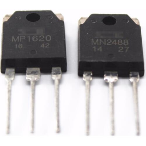 10PCS=5pair MN2488 MP1620 160V/10A/150W TO-3P combination of tube power amplifier