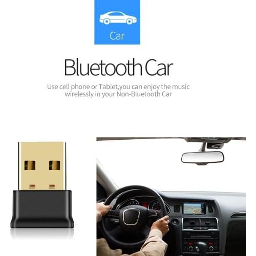 Kebidu Bluetooth converter Mini bluetooth adapter V5.0 Adapter USB Receiver Wireless dongle Transmitter For PC Computer Realtek