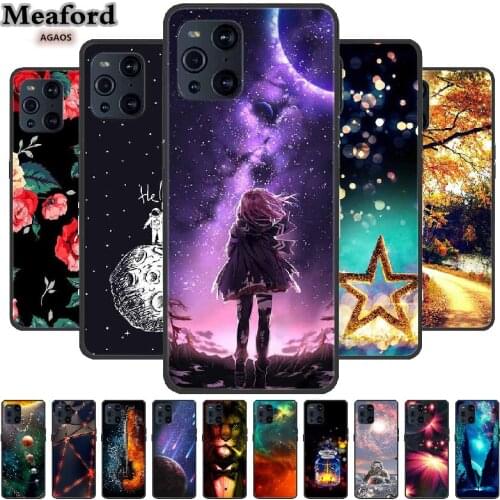 For OPPO Find X3 2021 Case Find X3 Neo Coque Silicone Soft TPU Phone Case For OPPO Find X3 Pro X3 Lite Case OPPO Find X 3 Funda