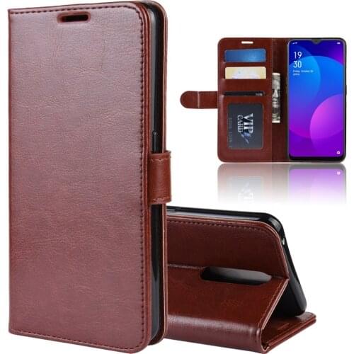 10pcs/lot phone case Litchi Lychee Wallet Leather Cover TPU case For OPPO F11 R17 pro AX7 K1