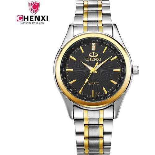 Chino Wilon Mens Gold Watch