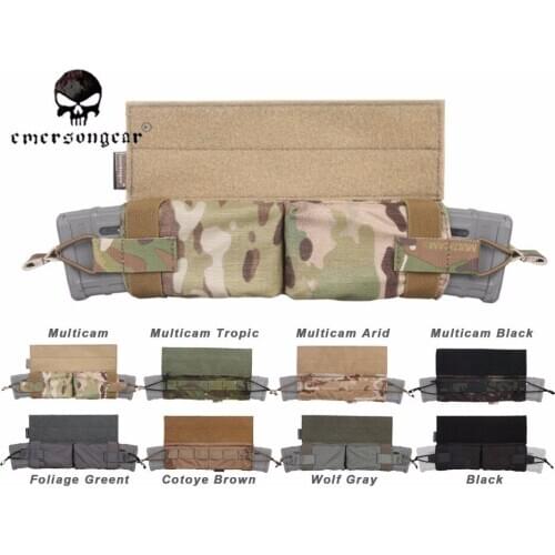 Emersongear Side Pull Magazine Pouch M4 Molle Tactical Mag Hook Loop Combat Gear EM9044