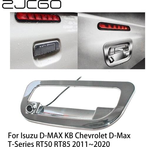 ZJCGO HD CCD Car Rear View Reverse Back Up Parking Trunk Handle Camera for Isuzu D-MAX KB Chevrolet D-Max T-Series RT50 RT85