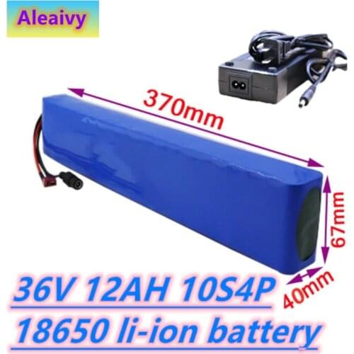 Li-ion Battery 36V 12AH Volt Rechargeable Bicycle 500W E Bike Electric Li-ion battery pack 36v battery electric moped scooter
