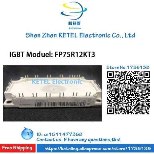 Freeshipping FP75R12KE3 FP75R12KT3 FP75R12KT4_B15 FP50R12KE3 FP50R12KT3 IGBT module