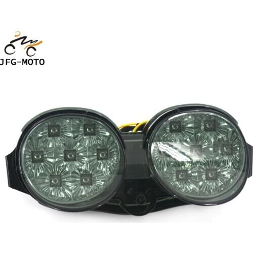 Motorcycle Brake Lights Turn Rear Tail Light For YAMAHA YZF-R6 YZFR6 YZF R6 2001-2002 Street Bike