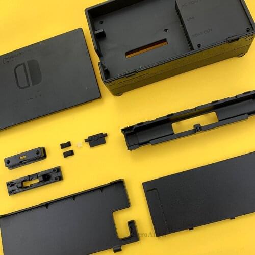 20201 Pink New For Nintendo Switch TV Dock Housing Case Charging Base TV Dock Case Cover Replacement Shell Dropshipping