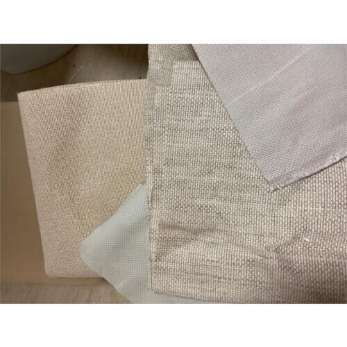 New arrival 25x25cm linen 14ct cross stitch fabric aida coth canvas DIY handmade needlework sewing craft supplies craft