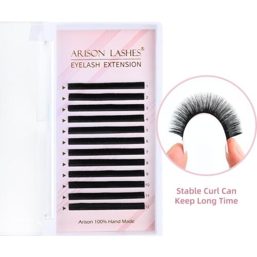 Easy Fanning Eyelash Extensions Blooming Volume Eyelashes Auto Fans Camellia Individual Lash Extension Supplier