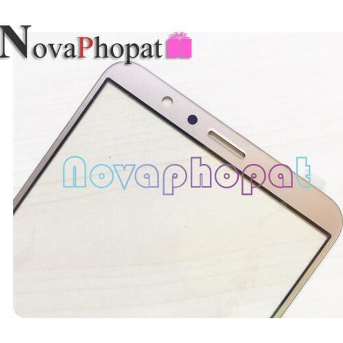 Novaphopat Touchscreen Sensor Screen For Huawei Honor 7X Honor7X Touch Screen Digitizer Glass Panel Screen Replacement 5pcs/lot