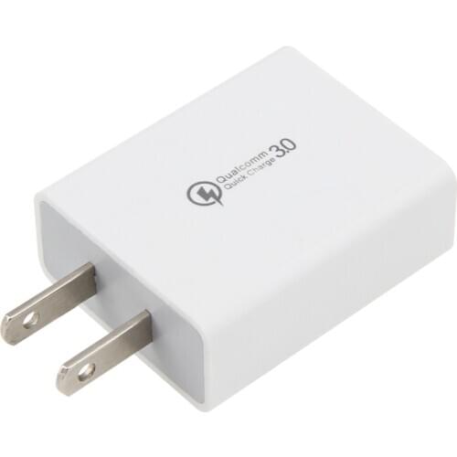 USB Quick Charge 3.0 Fast Charger QC3.0 Wall Travel Adapter Universal for Samsung Xiaomi iPhone Huawei US Plug White 200pcs