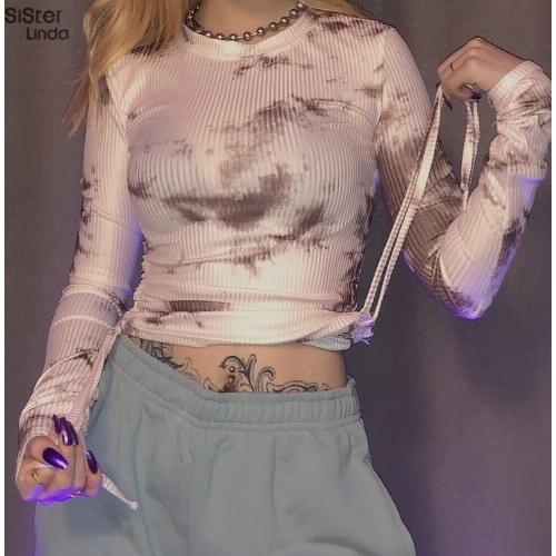 Женские футболки с принтом Sisterlinda China At AliExpress