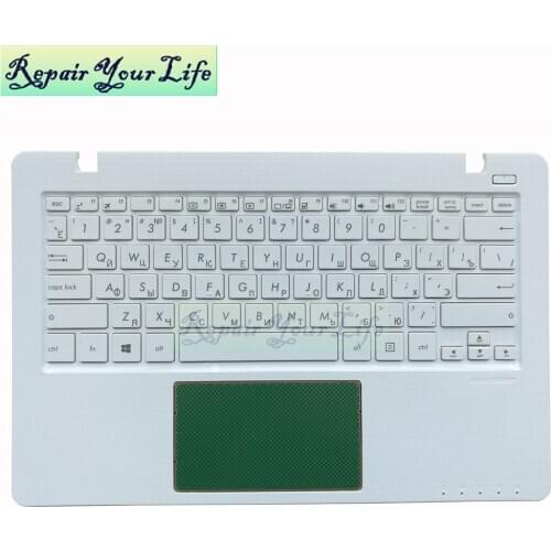 Replacement Keyboards for Asus X200 X200CA X200MA X200LA Topcase White Palmrest RU Russian Keyboard Laptop Parts 90NB02X1 R30280