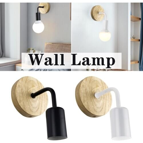 Vintage Sconce Wall Lights Fixture E27 110V 220V Bedside Retro Lamp Industrial Decor Dining Room Bedroom Light (NOT Included)