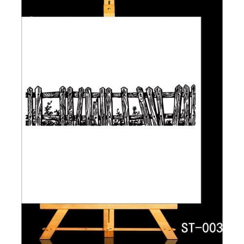 ZhuoAng garden/My garden Transparent and Clear Stamp DIY Scrapbooking Album Card Making DIY Decoration Making