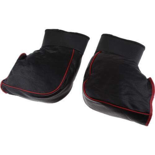 Motorcycle Scooter Handlebar Hand Muffs Bar Winter Warmers Windproof Gloves