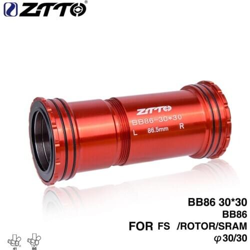 ZTTO BB86EVO Bicycle BB Middle Shaft BB30 Pair Lock Middle Shaft Threaded Screw-in Lock-up Middle Shaft 4 Bearing Middle Shaft