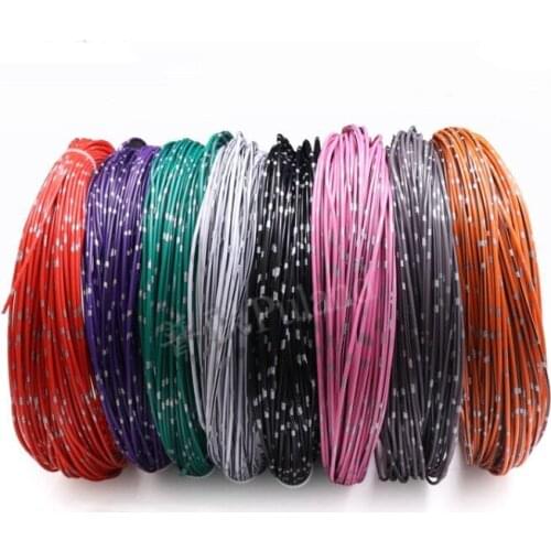 1Meter Automotive PVC Wire 0.85 mm - 2 mm Auto Modification Cable Thin Wall Flexible